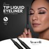 Araceli Beauty Liquid Eyeliner Pen - Water Resistant, Smudge-Proof, Long-Lasting, Quick-Dry Formula for Cat Eye and Winged Looks - Intense Pigments Eye Liner (Yellow) view 2