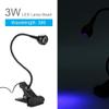 KIKYO UV Glue Lamp, USB 3W Ultraviolet Purple Light Ultraviolet Lamp for Phone Repair view 2
