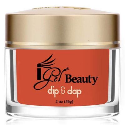 iGel - 100% Pure Nail Acrylic/ Dipping Powder - Dip & Dap Collection (DD031 - Candid Coral)