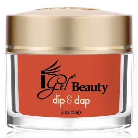 iGel - 100% Pure Nail Acrylic/ Dipping Powder - Dip & Dap Collection (DD031 - Candid Coral)