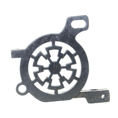 1PC IRON OXIDE BLACK TATTOO MACHINE FRAME PARTS US 8-32 THREAD FOR 1.25INCH COIL FIB-13