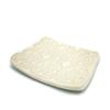 White Ceramic Soap Dishes for Bathroom, Handmade Pottery view 1