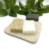 White Ceramic Soap Dishes for Bathroom, Handmade Pottery view 3