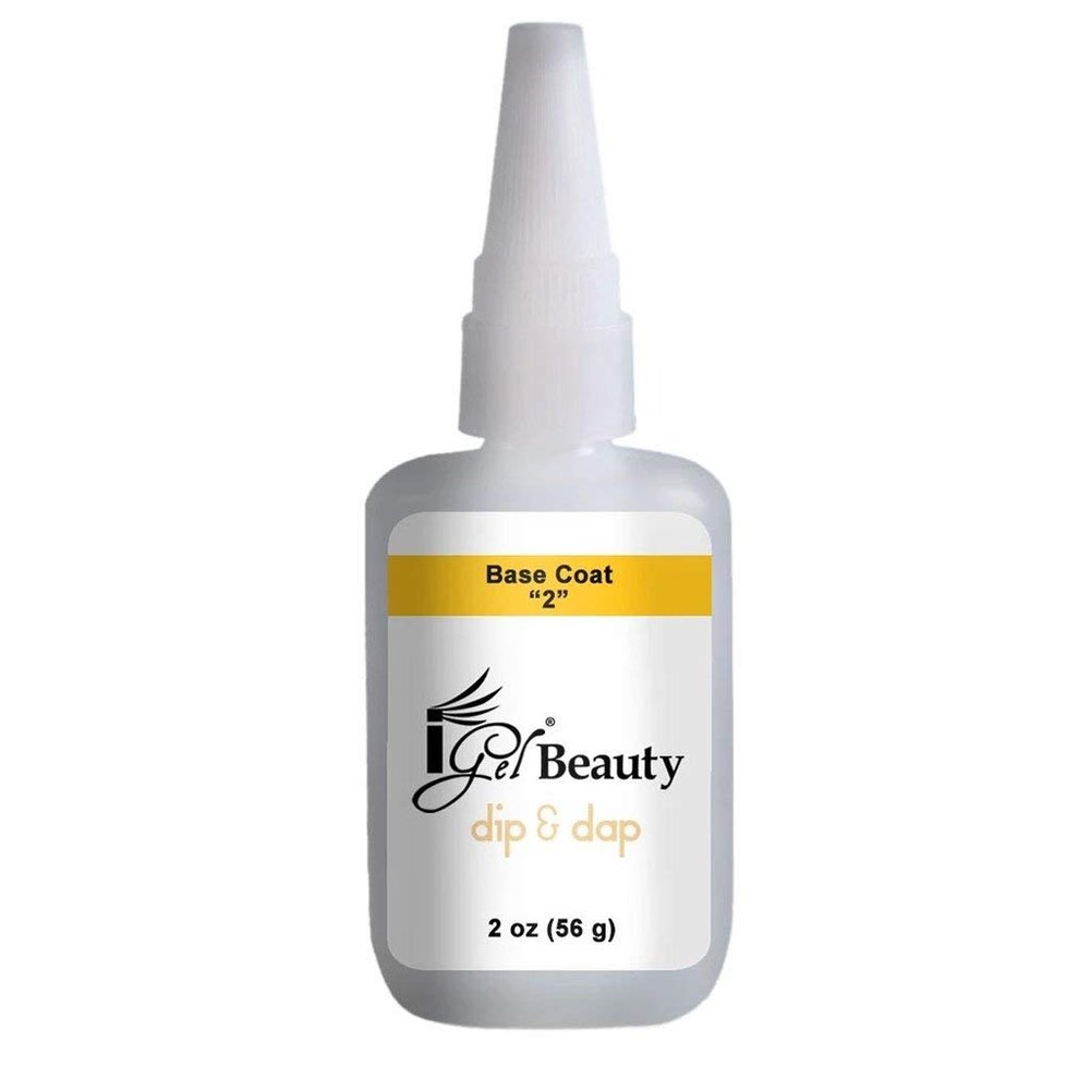 iGel - Professional Dipping System - Dip & Dap (BASE COAT, REFILL - 2oz)