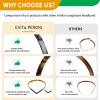EVITA PERONI Hair Band for Eyewear, No Pressure, Non Slip Fashion Thin Headbands for Women - Tortoise - Hairband for Women's Hair view 4