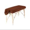 Master Massage 2 Pieces Mocrafiber Massage Table Sheet Set, Massage Table Cover - Includes Table Cover and Face Cushion Cover (Dark Chocolate) view 3