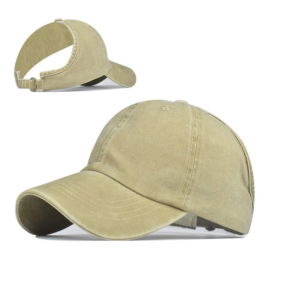 JBIVWW KJACR Ponytail Cap for Women Natural Hair Messy Ponytail Baseball Cap Hat Adjustable (Color : 6, Size : 54 60 cm)
