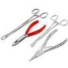 AAProTools Set Of Body Piercing Tools - Bead Ball Capture Ring Pliers Opener Closer Forceps(RED) view 1