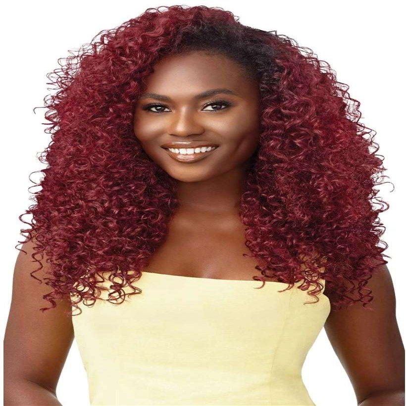 Converti-Cap Outre Synthetic Wig - DOMINICAN BOUNCE (JET BLACK 1)