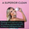 TAO Clean Replacement Silicone Brush Head, Replacement Head (1 Head)  Silicone Replacement Head for the TAO Clean Electric Face Cleansing Brush and Cleaning Station, White view 2