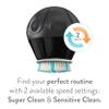 TAO Clean Replacement Silicone Brush Head, Replacement Head (1 Head)  Silicone Replacement Head for the TAO Clean Electric Face Cleansing Brush and Cleaning Station, White view 3