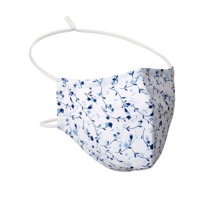 100% Cotton Washable Tendria Over-The-Head Face Mask - Adult
