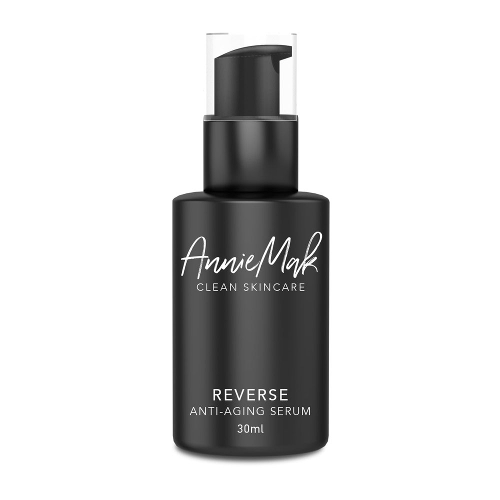 AnnieMak Reverse Anti Aging Serum for Face, Deep Moisturizer Skin Care for Women, Helps Reduce Wrinkle, Dark Spots & Facial Lines, Moisturizing & Hydrating, Promotes Collagen (1 fl oz)