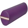 Master Massage Massage Bolster,Pillow Cushion, PU Upholstery, 100% Memory Foam, for Massage/Spa/Beauty/Tattoo/Back Pain Relief, (9" Round, Purple) view 1