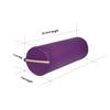 Master Massage Massage Bolster,Pillow Cushion, PU Upholstery, 100% Memory Foam, for Massage/Spa/Beauty/Tattoo/Back Pain Relief, (9" Round, Purple) view 2