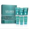 Wellness Premium Hydration Top 3 Travel Box for All Hair Type| Shampoo, Conditioner and Mask | Enriched With Organic Hemp Oil| Travel Toileteries view 1