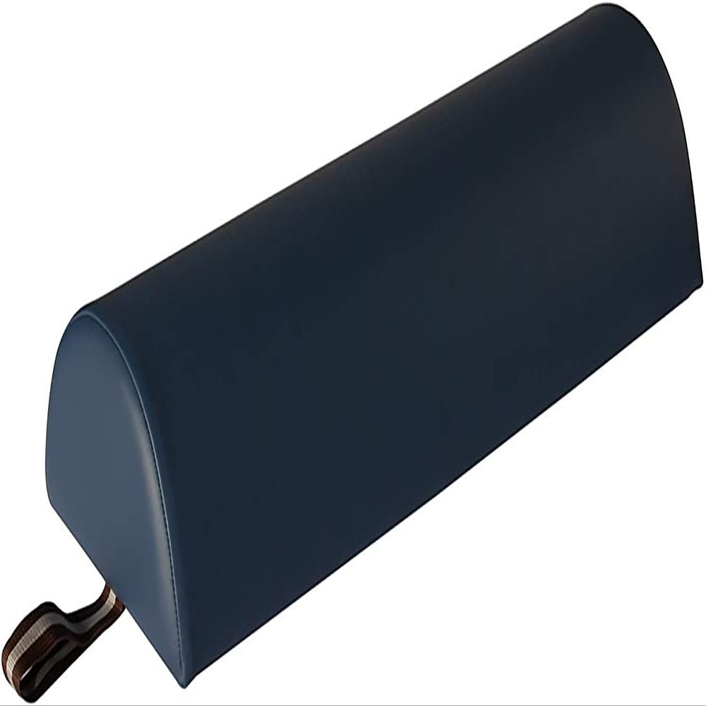 Master Massage Massage Bolster,Pillow Cushion, PU Upholstery, 100% Memory Foam, for Massage/Spa/Beauty/Tattoo/Back Pain Relief 6'' Half Round