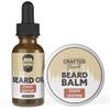 Beard Oil and Balm Set - Softer, Smoother, Moisturized Beard Care - Cedarwood Scent Gift for Men view 1