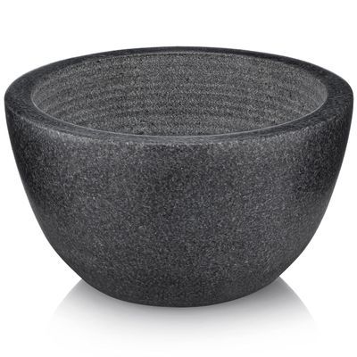 Beau Brummell The Original Marble Shaving Soap Bowl Handmade from 100% Natural Marble with Interior Grooves for Maximum Lather | Heat Retaining Stone Provides a Luxurious Hot Shave Experience