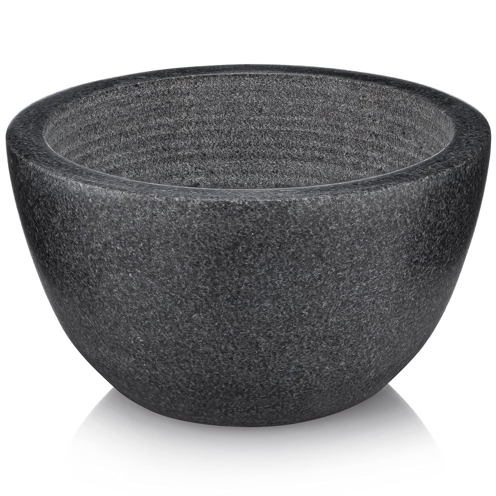 Beau Brummell The Original Marble Shaving Soap Bowl Handmade from 100% Natural Marble with Interior Grooves for Maximum Lather | Heat Retaining Stone Provides a Luxurious Hot Shave Experience
