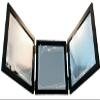 Tri Fold 3 Way Hanging Mirror | Black Wood Frame | EASY TO HANG | Self Barber/Grooming (Hand Made) view 4