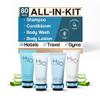 H2O Therapy Hotel Soaps & Toiletries Bulk Set | 1-Shoppe Amenities Kit | 0.85oz Shampoo & Conditioner, Body Wash, Lotion | Travel Size | 80 Pieces view 1