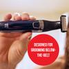 HAPPY NUTS The Ballber Electric Body Hair Trimmer for Men - Mens Body Groomer Kit for Privates - IPX7 Waterproof Shaver for Hard to Reach Areas view 2