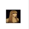 Long Red and Blonde Synthetic Wig with Bangs and Natural Looking Highlights view 1