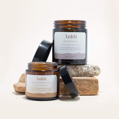 Ankh Honeycomb Styling Set | For Twisting Molding and Coiling Natural Hair | Made with 100% Organic Natural Ingredients