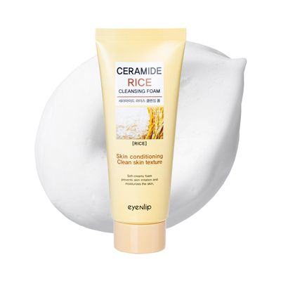 eyeNlip Ceramide Rice Cleansing Foam 3.38 fl oz