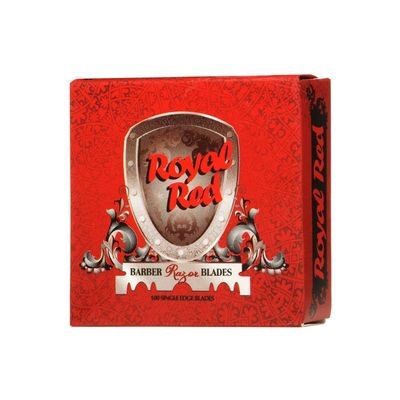Royal Red Single Edge Blades for Barbers and Stylists