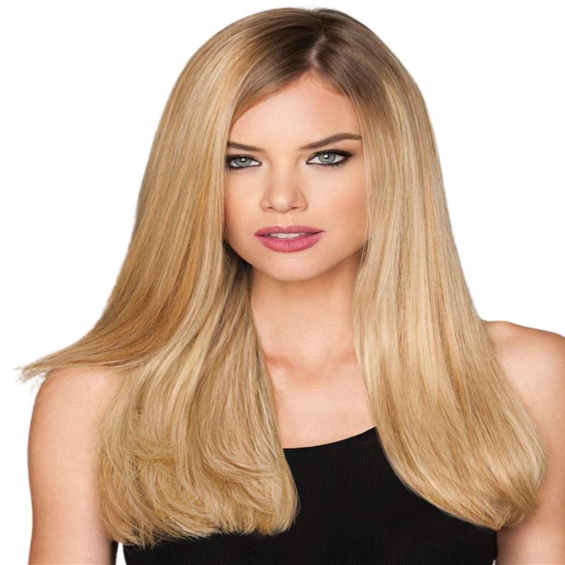 20" HUMAN HAIR 10PC EXTENSION KIT by Hairdo, 4PC Bundle: Extensions, 4oz Mara Ray ProSmooth Shampoo, White Stand, and 19 Page Belle of Hope Guide (R1HH)