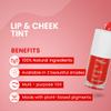 Earth Rhythm Lip & Cheek Tint Cherry, Hydrates Dry & Chapped Lips, Women & Girls - 5ml view 2
