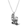 MD Barber Large Barber Chair Necklace (Silver) view 1