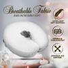 LONDON LINENS Soft & Heavy Microfiber Massage Tables Face Cradle Covers Cozies Fitted- 4 Pieces (4, White) view 2