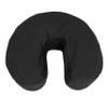 LONDON LINENS Soft & Heavy Microfiber Massage Tables Face Cradle Covers Cozies Fitted- 4 Pieces - 4 Pieces (4, Black) view 1