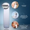 StackedSkincare Ice Roller for Face and Eyes - Stainless Steel Facial Ice Roller for Puffiness, Undereye Bags, Redness, Skin Cooling, and Lymphatic Drainage Massage - Face Roller for Women and Men view 2