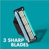 Gillette Mach3 Razor Blades for Men, Pack of 4 Refill Blades (2 Packs) view 3