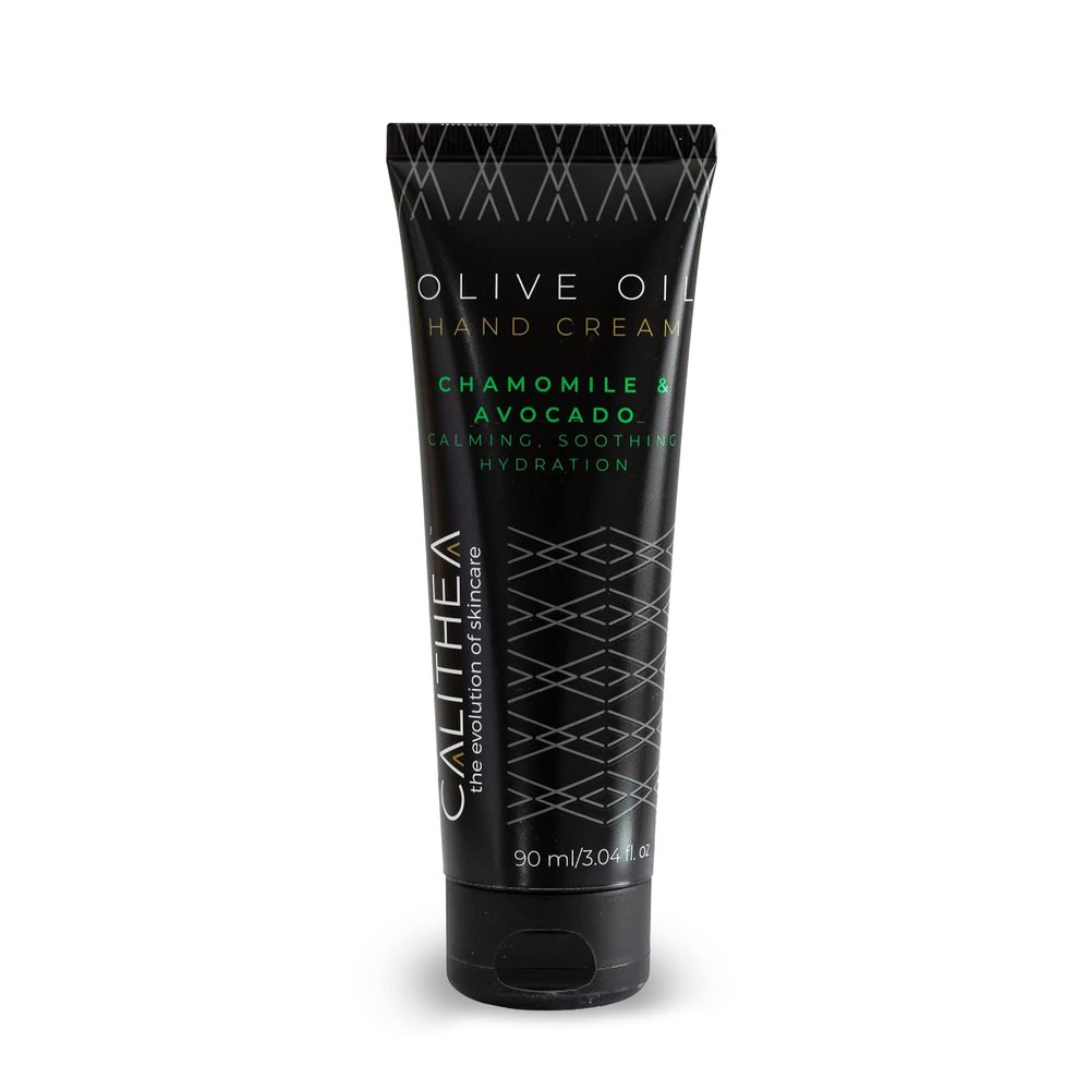 Calithea Hand Cream - Nourishing Moisturizing Hand Cream with Vitamin E, Chamomile, Avocado, and Olive Oil