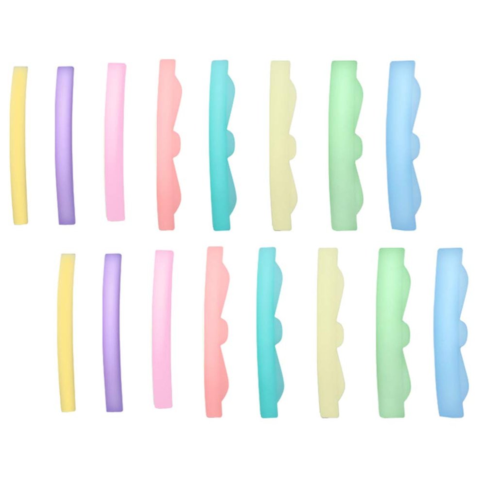 8 Pairs Eyelash Extension Eyelash Silicone Pad Makeup Tool Eyelash Perming Tool Makeup Supply Perming Eyelash Pad Eyelash Shield Pads Eyelash Perm Gasket Eyelashes Extension Gasket