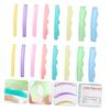 8 Pairs Eyelash Extension Eyelash Silicone Pad Makeup Tool Eyelash Perming Tool Makeup Supply Perming Eyelash Pad Eyelash Shield Pads Eyelash Perm Gasket Eyelashes Extension Gasket view 2