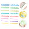 8 Pairs Eyelash Extension Eyelash Silicone Pad Makeup Tool Eyelash Perming Tool Makeup Supply Perming Eyelash Pad Eyelash Shield Pads Eyelash Perm Gasket Eyelashes Extension Gasket view 4