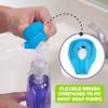 Baby Shark Musical Soap Pump Topper and Timer for Kids Hand Washing, Blue, 2 Pack view 2