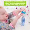 Baby Shark Musical Soap Pump Topper and Timer for Kids Hand Washing, Blue, 2 Pack view 4
