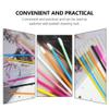 Beaupretty 1set Eyebrow Brush Eyelash Cleaning Tools Eyelash Cleaner Spiral Brush and Makeup Applicators Lash Cleaners Swabs Random Color view 2