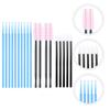 Beaupretty 1set Eyebrow Brush Eyelash Cleaning Tools Eyelash Cleaner Spiral Brush and Makeup Applicators Lash Cleaners Swabs Random Color view 3