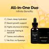 Golden Grooming Beard Bundle for Black Men | Natural Beard Growth Kit with Shea Butter (2-pack Regular, Fresh Scent) view 2