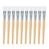10-Piece Facial Mask Brushes Soft Hair Mud Applicator DIY Skin Care Tool with Wooden Handle view 1