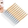 10-Piece Facial Mask Brushes Soft Hair Mud Applicator DIY Skin Care Tool with Wooden Handle view 4