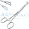 AAProTools Slotted Pennington Forceps Tongue Nose Belly Body Jewelry Piercing Clamp view 2